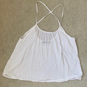 Brandy Melville White Crop Top